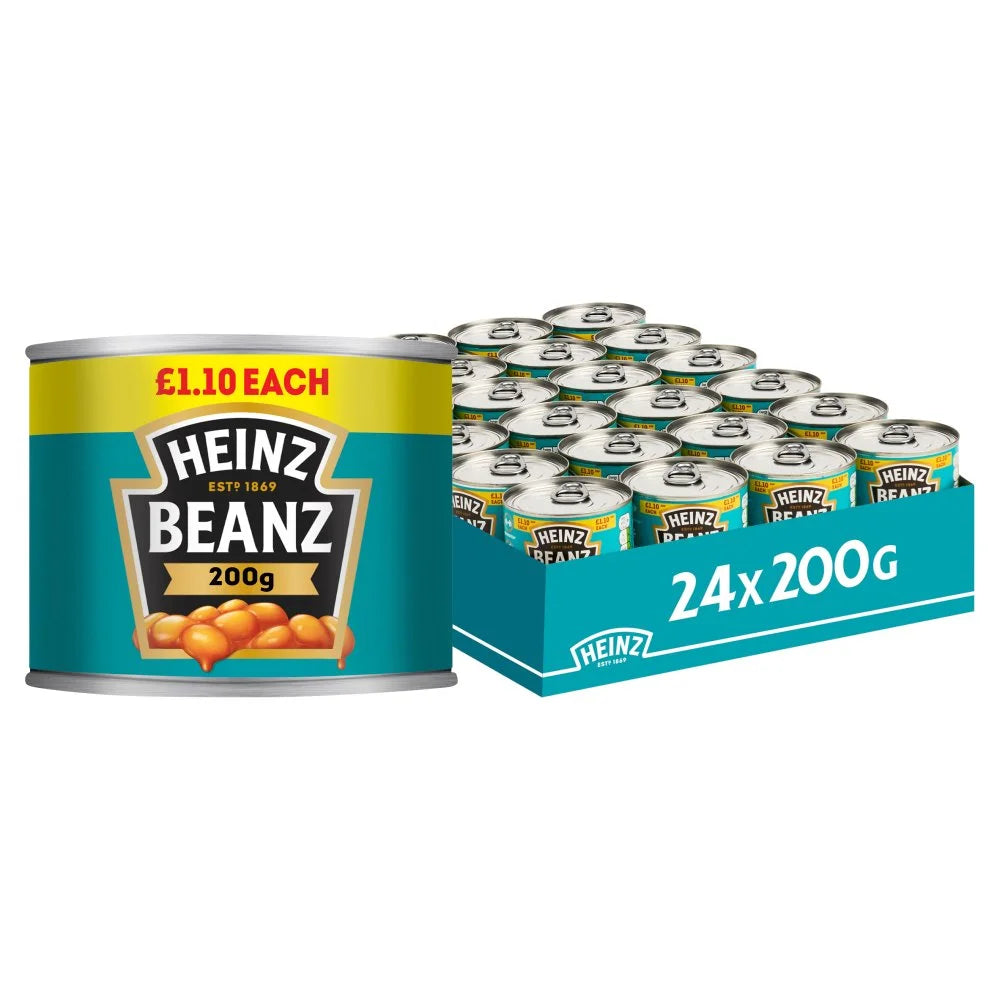 Heinz Beanz 200g, front of pack
