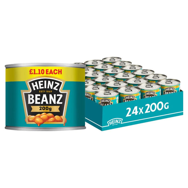 Heinz Beanz 200g, front of pack