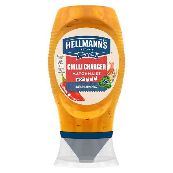 Hellmann's Chilli Charger Mayo 250ml, front of pack