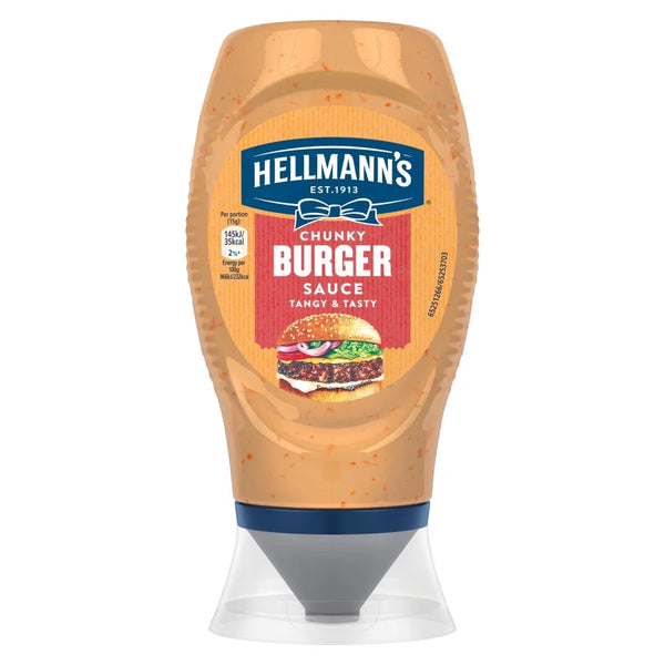 Hellmann's Chunky Burger Sauce 250ml, front of pack