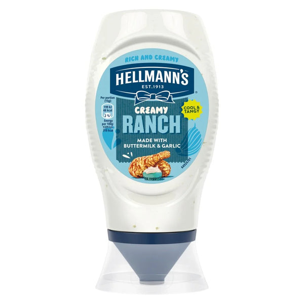 Hellmann's Creamy Ranch Sauce 245g, front of pack