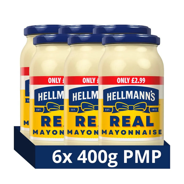 Hellmann's Real Mayonnaise 400g, front of pack