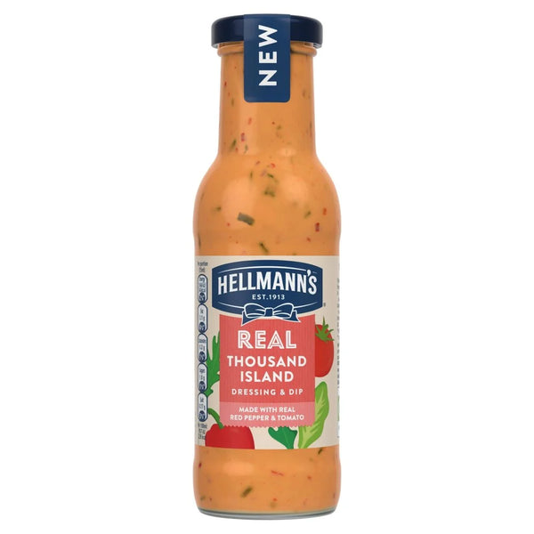 Hellmann's Real Thousand Island Salad Dressing & Dip 250ml, front of pack