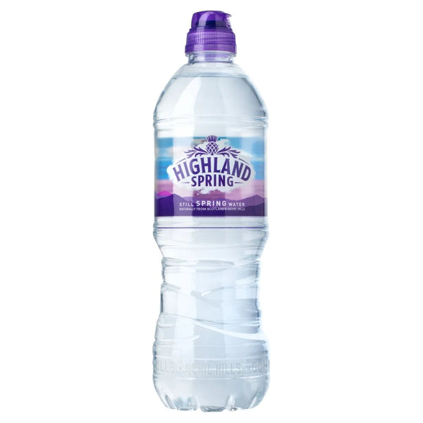 Highland Spring Still Spring Water 750ml, front of pack