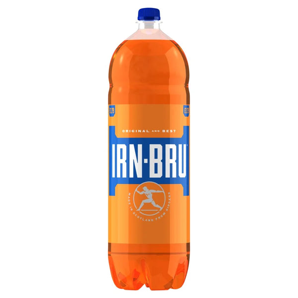 Irn-Bru Regular Soft Drink Bottle 2 Litre, front of pack