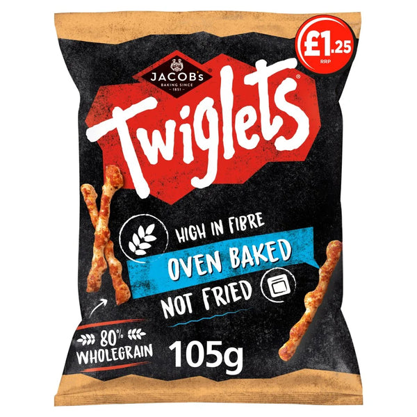 Jacob's Twiglets 105g, front of pack