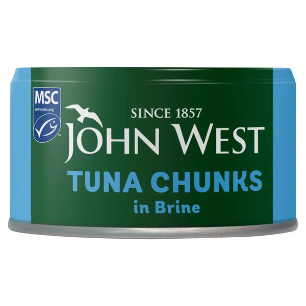 John West Tuna Chunks in Brine 125g, front of pack