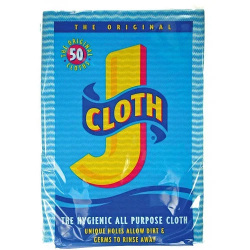 Johnson & Johnson The Original J Cloth 50 cloths, front of pack
