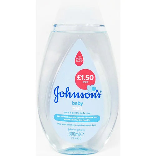 Johnson's Baby Bath 300ml, front of pack