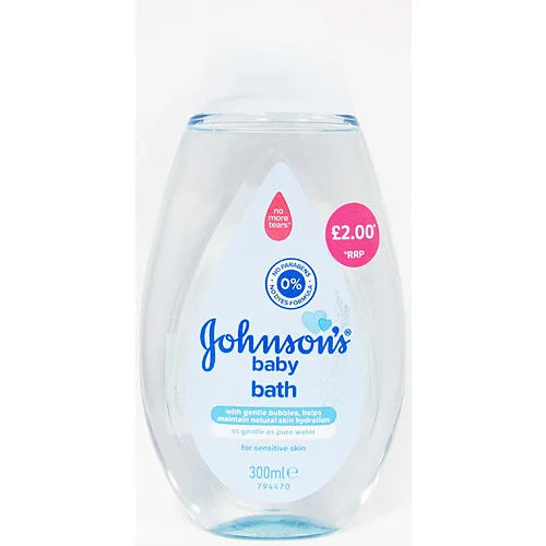 Johnson's Baby Bath 300ml, front of pack