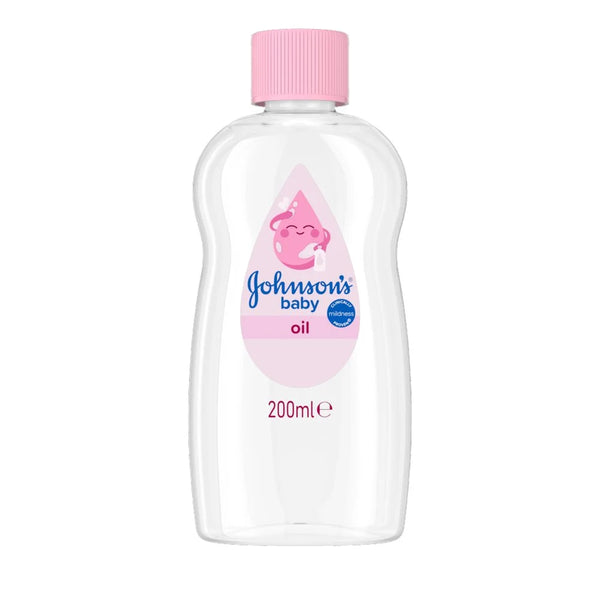 Johnson's Baby Oil 200ml, front of pack