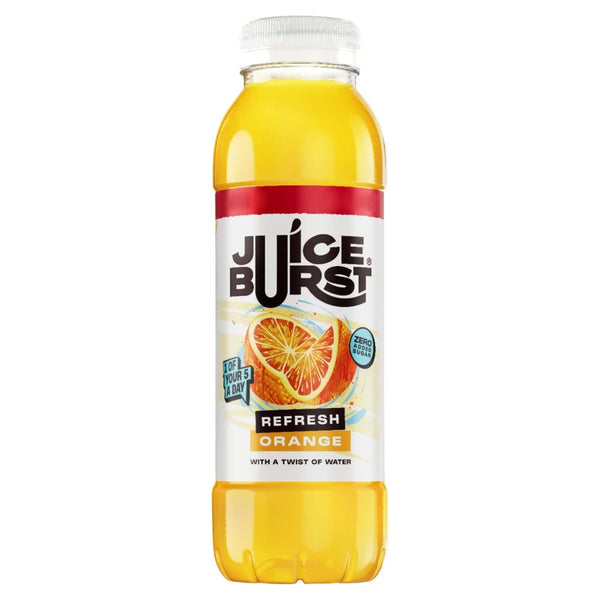 Juice Burst Orange Quencher 400ml, front of pack