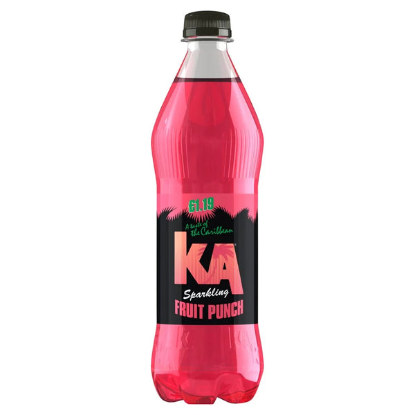 KA Fruit Punch Sparkling Soft Drink 500ml, front of pack