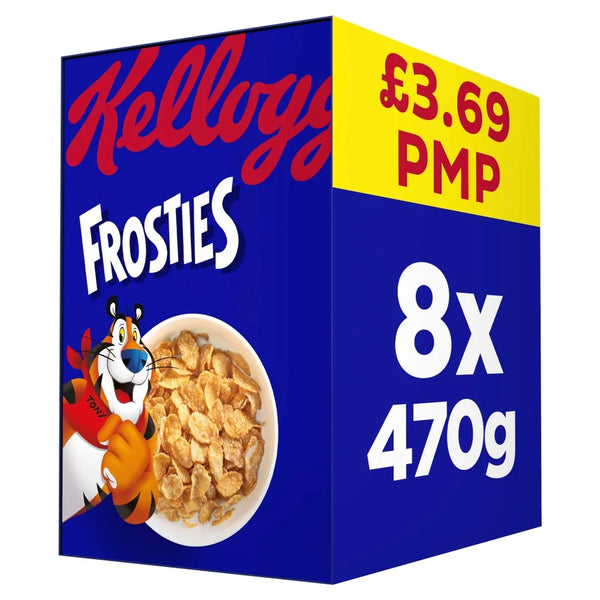 Kellogg's Frosties Breakfast Cereal 470g, front of pack