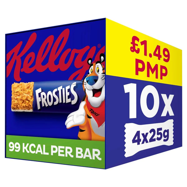 Kellogg's Frosties Cereal Bars 25g, front of pack