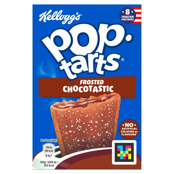 Kellogg's Pop-Tarts Frosted Chocotastic 8x48g, front of pack