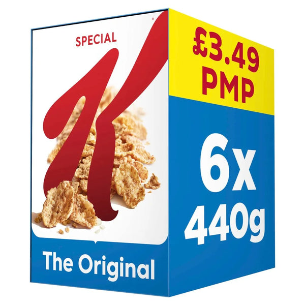 Kellogg's Special K Original Breakfast Cereal 440g, front of pack