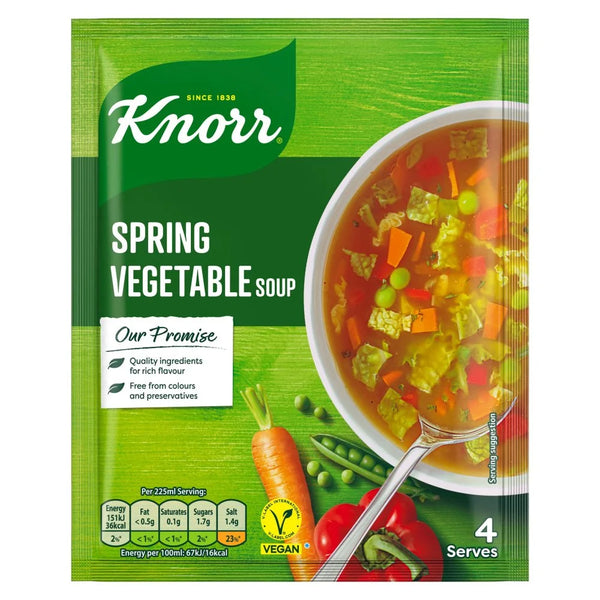 Knorr Florida Spring Vegetable Dry Packet Soup 48g, front of pack