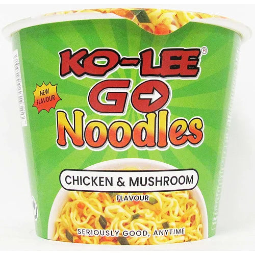 Ko-Lee Go Cup Chicken and Mushroom 65g, front of pack