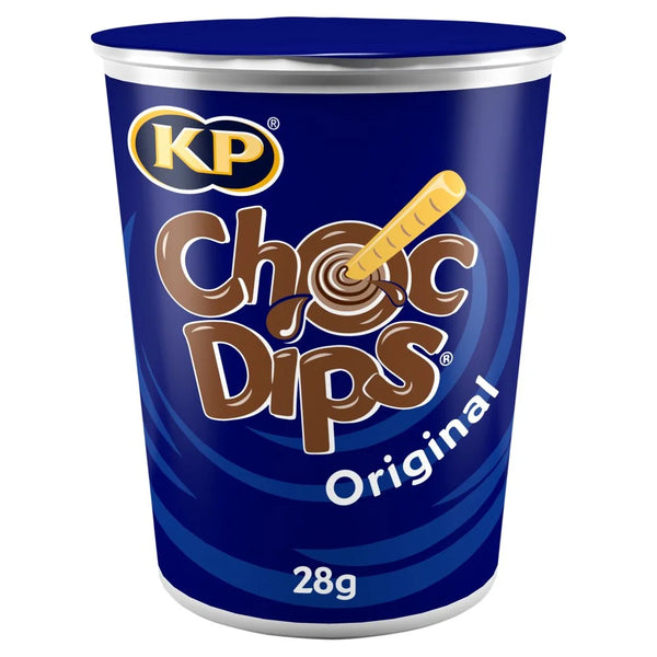 KP Choc Dips Original 28g, front of pack