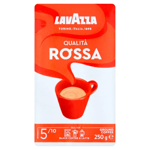 Lavazza Qualità Rossa Ground Coffee 250g, front of pack