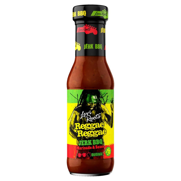 Levi Roots Reggae Reggae Jerk Barbecue Sauce 290g, front of pack