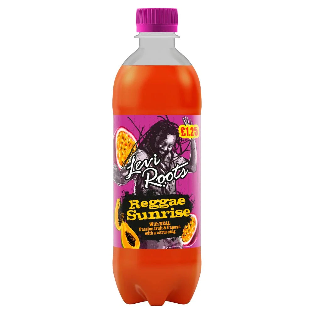 Levi Roots Reggae Sunrise 500ml, front of pack