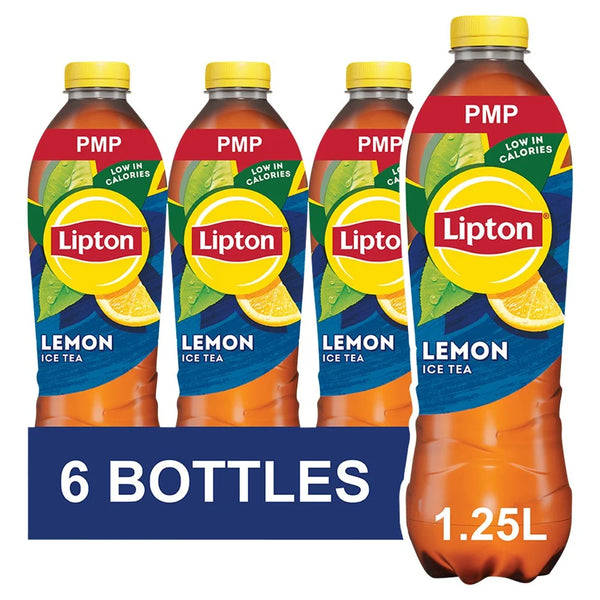 Lipton Lemon Ice Tea 1.25L, front of pack