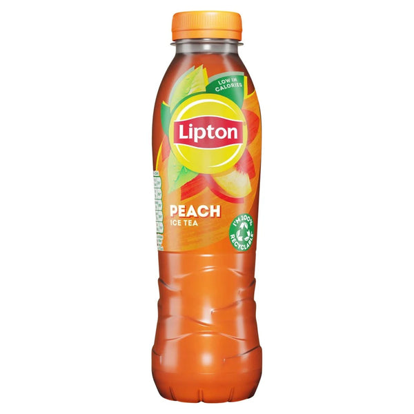 Lipton Peach Ice Tea 500ml, front of pack