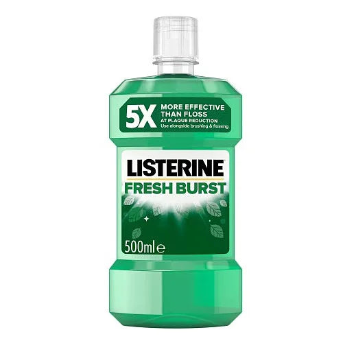 Listerine Freshburst Mouthwash 500ml, front of pack