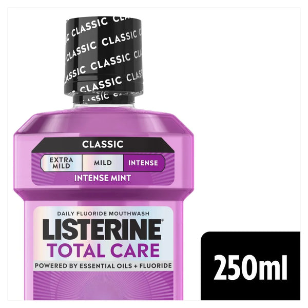 Listerine Total Care Intense Taste Classic Mouthwash 250ml, front of pack