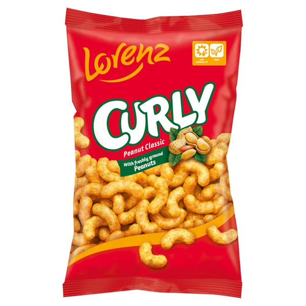 Lorenz Snack-World Curly Peanut Classic 120g, front of pack