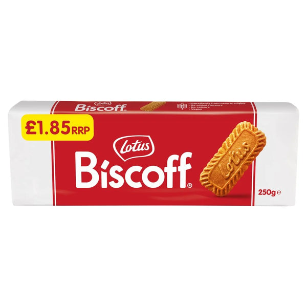 Lotus Biscoff Caramelised Biscuits 250g, front of pack