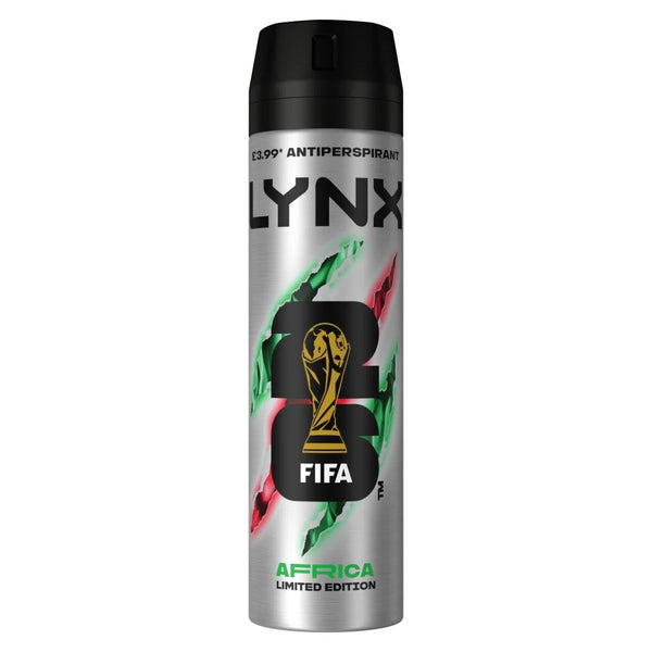 Lynx Africa Limited Edition Anti-Perspirant Aerosol 200ml, front of pack