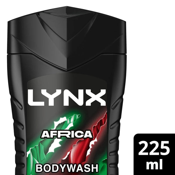 Lynx Limited Edition FIFA Africa 3-in-1 Body Wash 225ml, front of pack