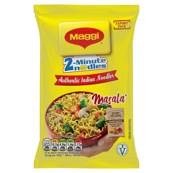 Maggi 2 Minute Masala Instant Noodles 70g, front of pack