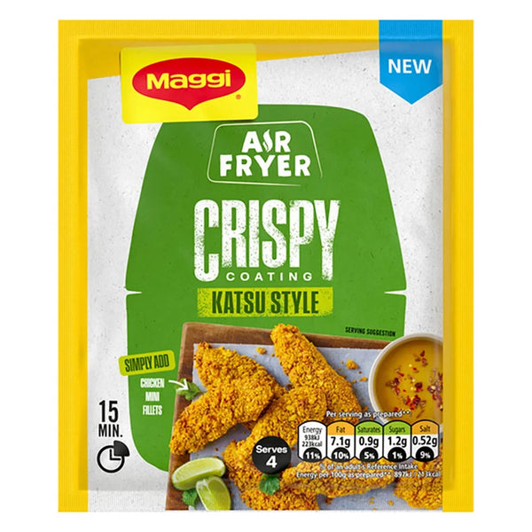 Maggi Air Fryer Crispy Coating Katsu Style 70g, front of pack
