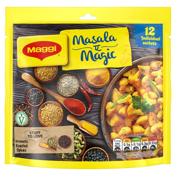 Maggi Masala Magic spice mix 12 x 6g (72g), front of pack