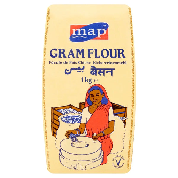 Map Gram Flour 1kg, front of pack
