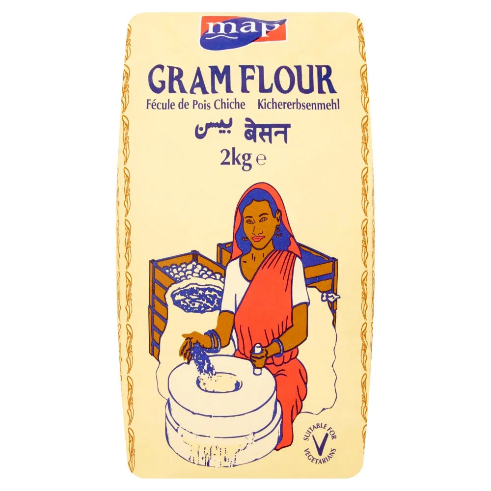 Map Gram Flour 2kg, front of pack