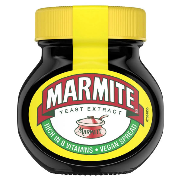 Marmite Classic Yeast Extract Spread 125g, front of pack