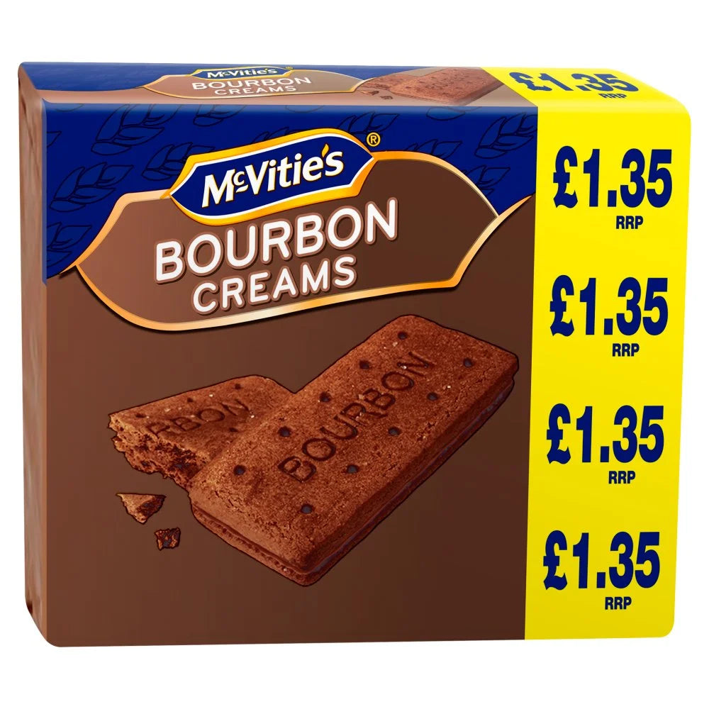 McVitie's Bourbon Creams 300g, front of pack