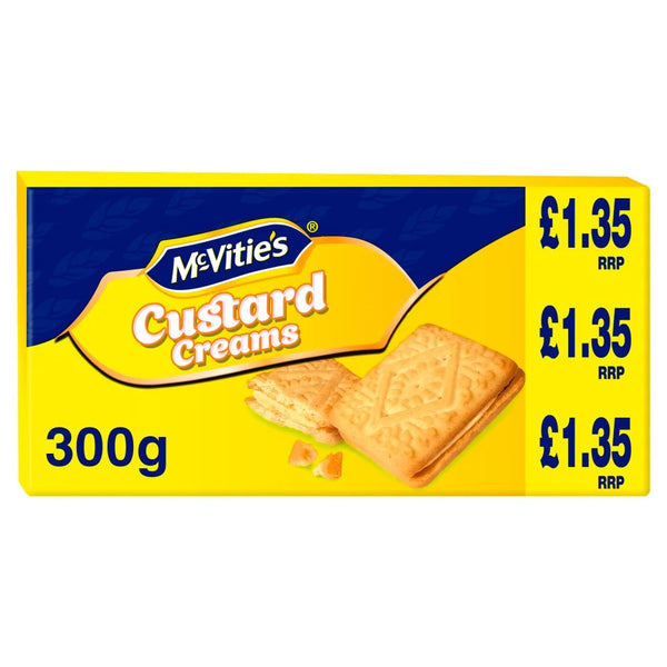 McVitie's Custard Creams 300g, front of pack