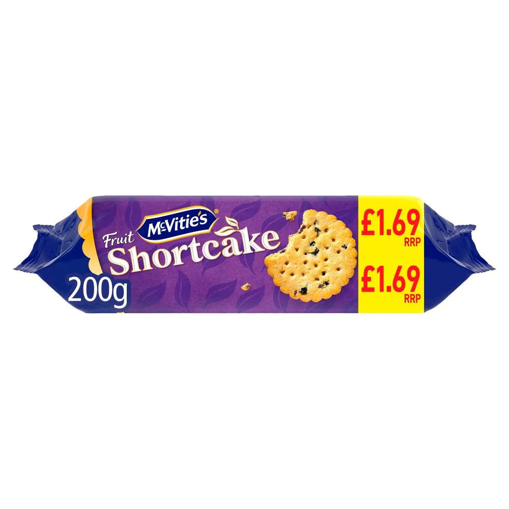 McVitie's Fruit Shortcake Biscuits 200g, front of pack