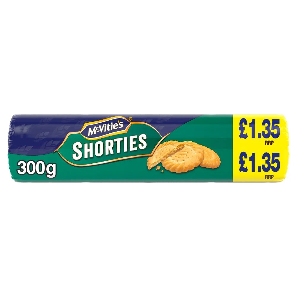 McVitie's Shorties Biscuits 300g, front of pack