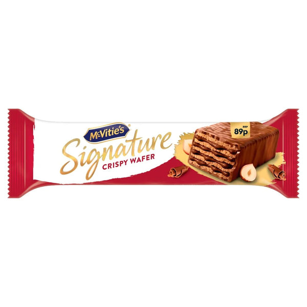 McVitie's Signature Crispy Wafer 45g, front of pack
