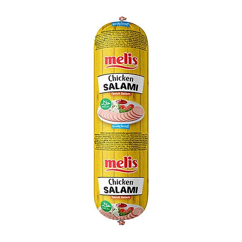 Melis Chicken Salami 500g, front of pack