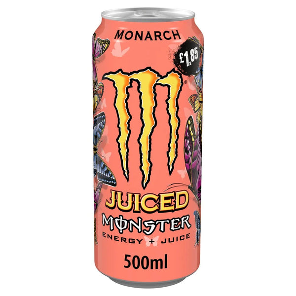 Monster Energy Drink Monarch 500ml, front of pack