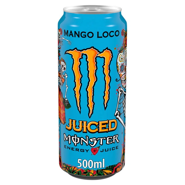 Monster Energy Mango Loco 500ml, front of pack