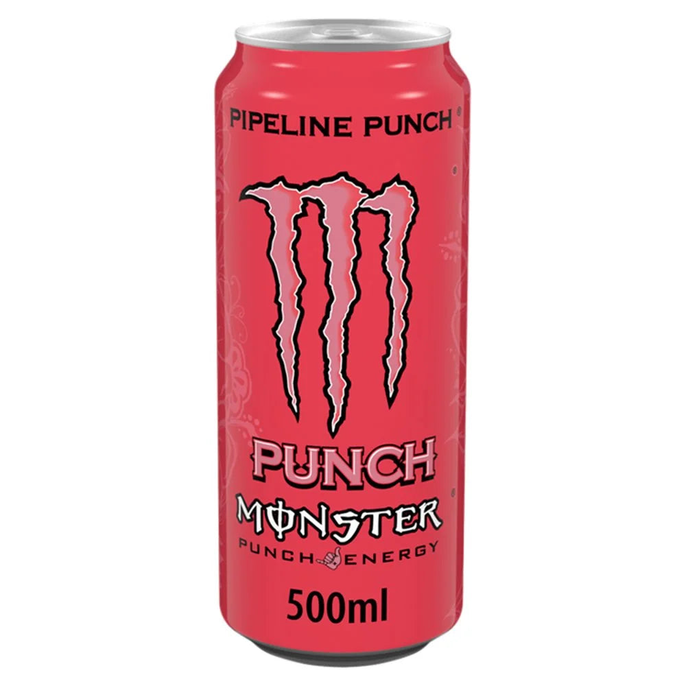 Monster Energy Pipeline Punch 500ml can, front of pack
